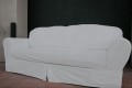 Actual slipcovered ugly sofa. This is what they look like, no catalog magic here.