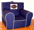 Applique'd Ugly-Where Chair - Regular Size - Football