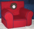 "Play Ball" Applique'd Ugly-Where Chair - Regular Size