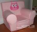 Alison T. Owl (Ali Owl) Applique'd Ugly-Where Chair - Regular Size
